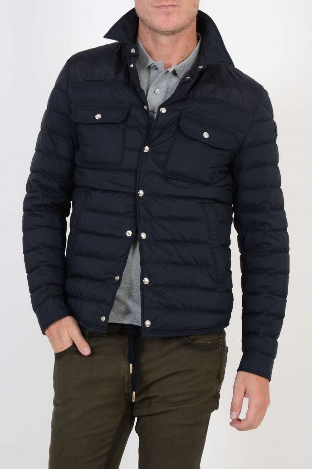 Moncler Daunen Steppjacke in Navy