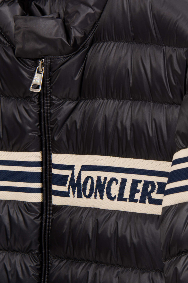 Moncler Daunenjacke RENALD mit Streifen-Detail in Navy