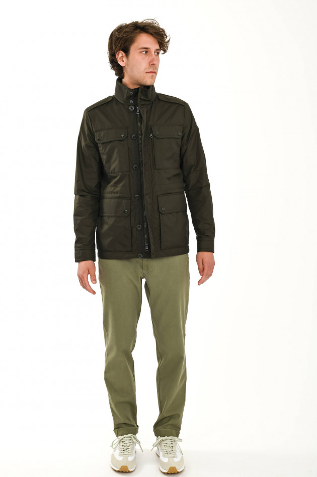 Moncler Parka LEZ in Oliv