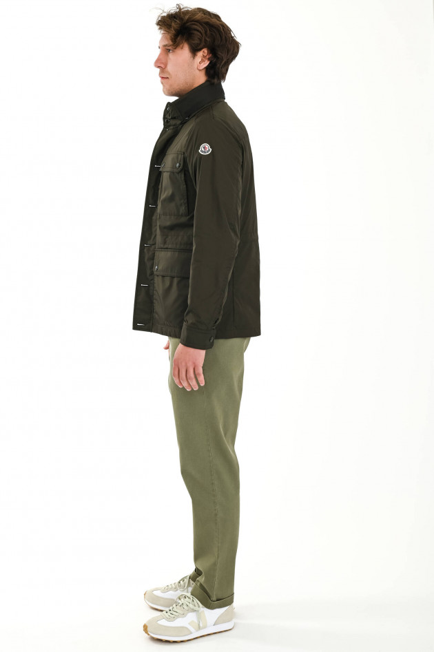 Moncler Parka LEZ in Oliv