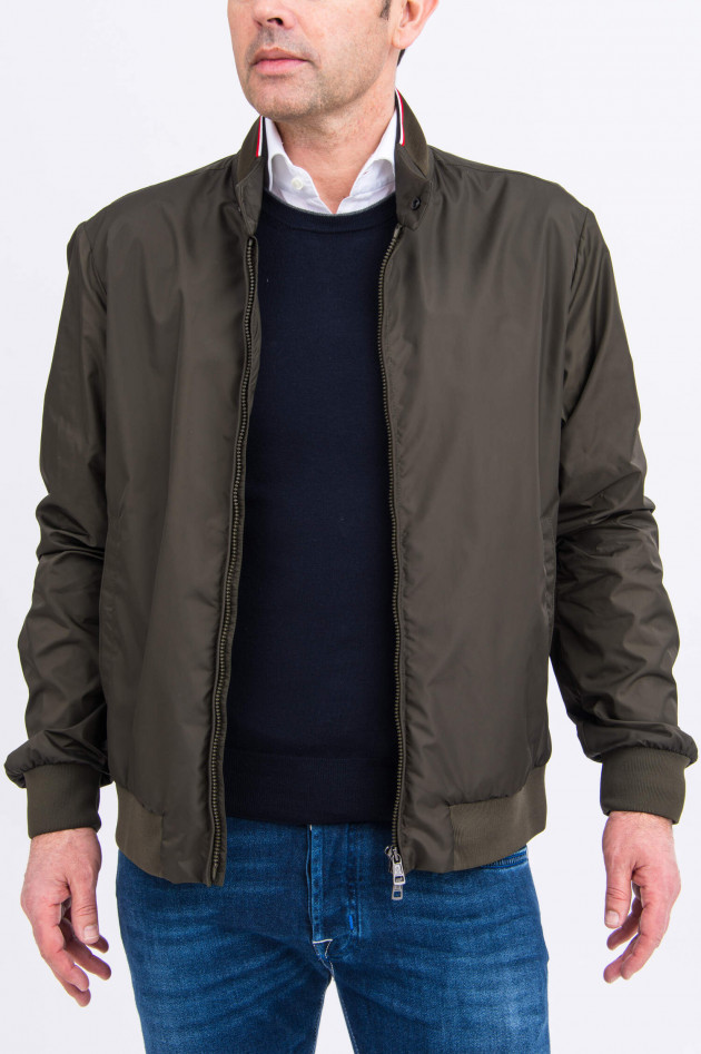 Moncler College Jacke REPPE in Oliv