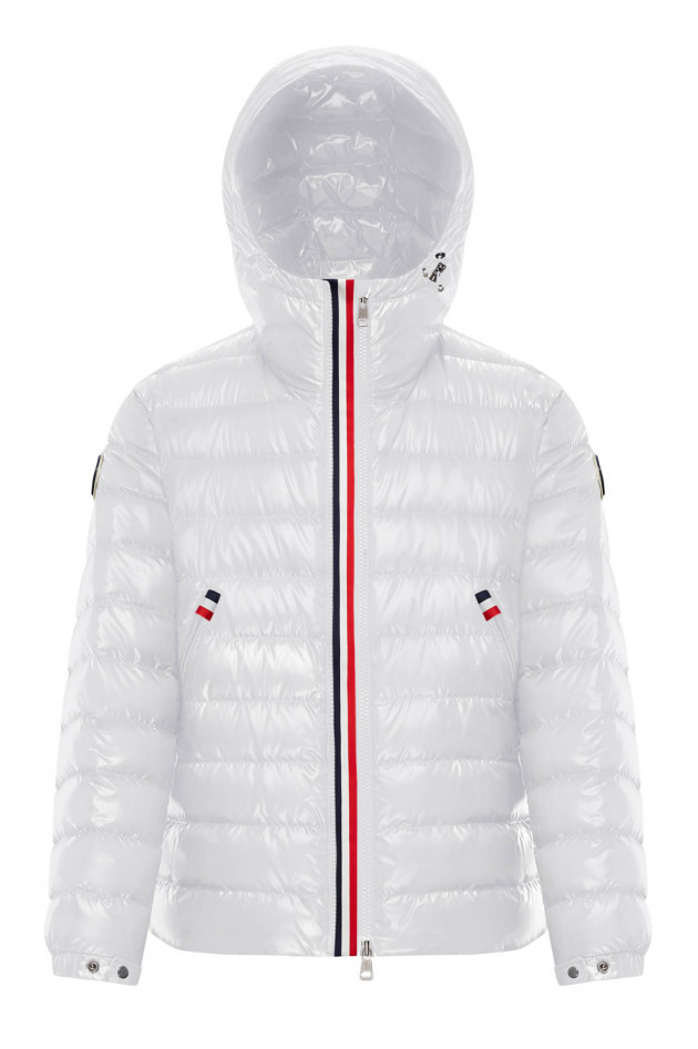 Moncler Leichte Daunenjacke BLESLE mit Kapuze in Weiß
