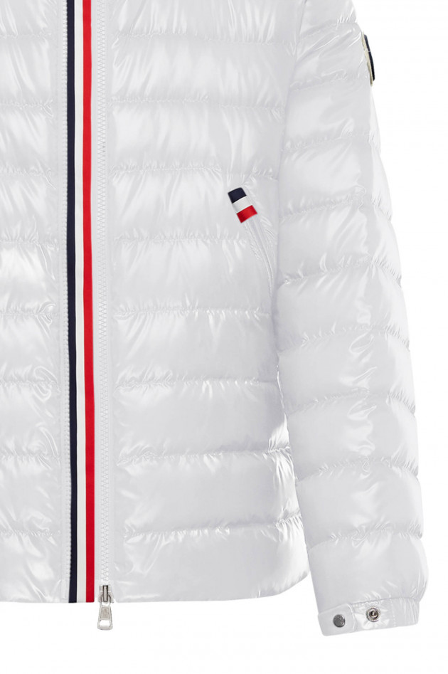 Moncler Leichte Daunenjacke BLESLE mit Kapuze in Weiß