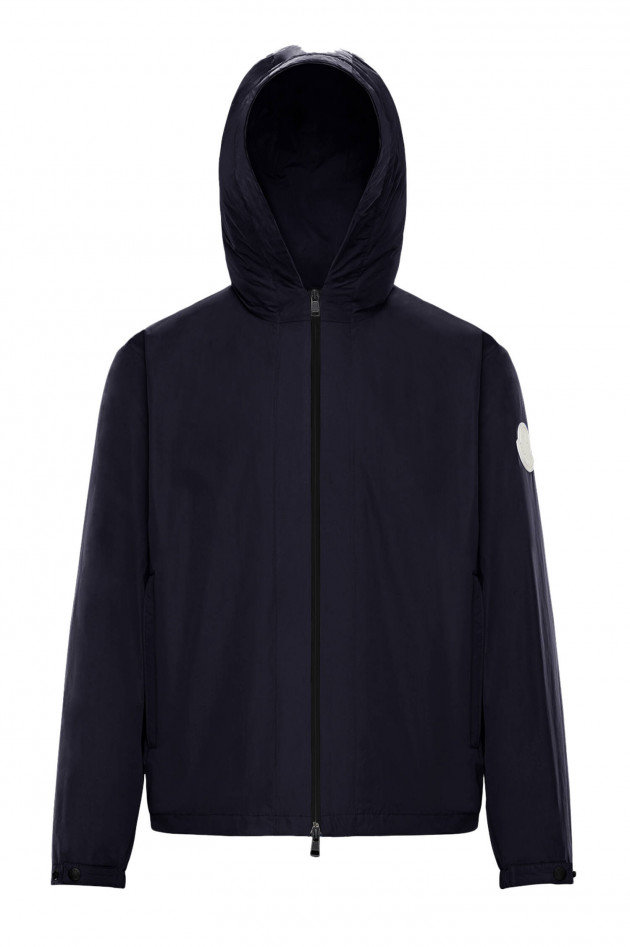 Moncler Leichte Jacke CARLES mit Kapuze in Navy