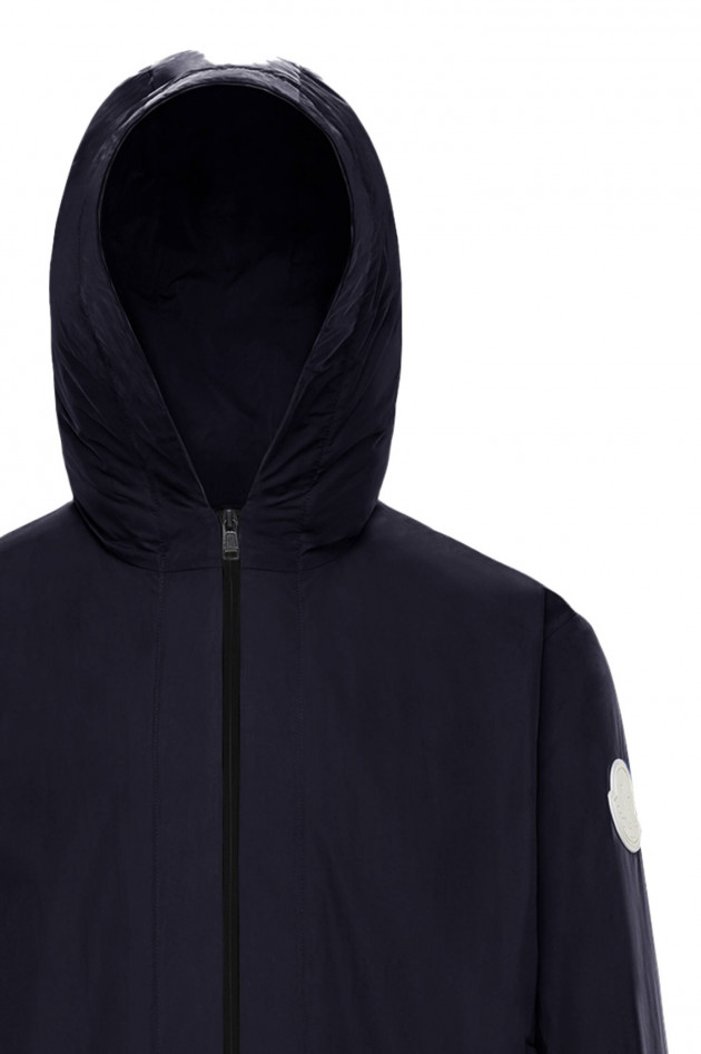 Moncler Leichte Jacke CARLES mit Kapuze in Navy