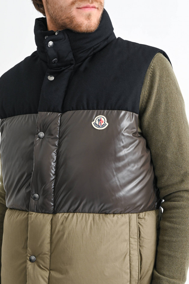 Moncler Jacke AVEILLAN mit Farbverlauf in Schwarz/Grün