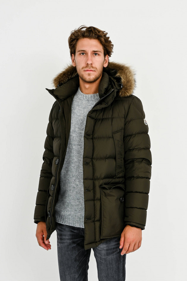 Moncler Daunenjacke CLUNY in Khaki