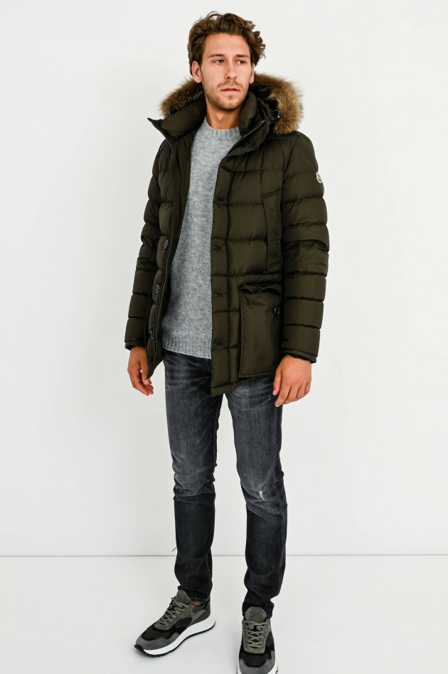 Moncler Daunenjacke CLUNY in Khaki