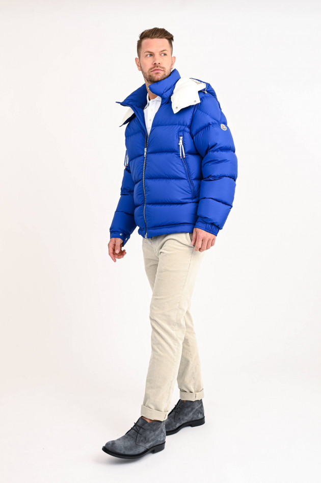 Moncler Daunenjacke POIRIER in Mittelblau