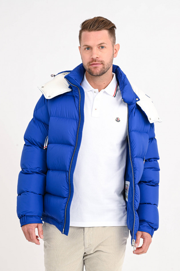 Moncler Daunenjacke POIRIER in Mittelblau