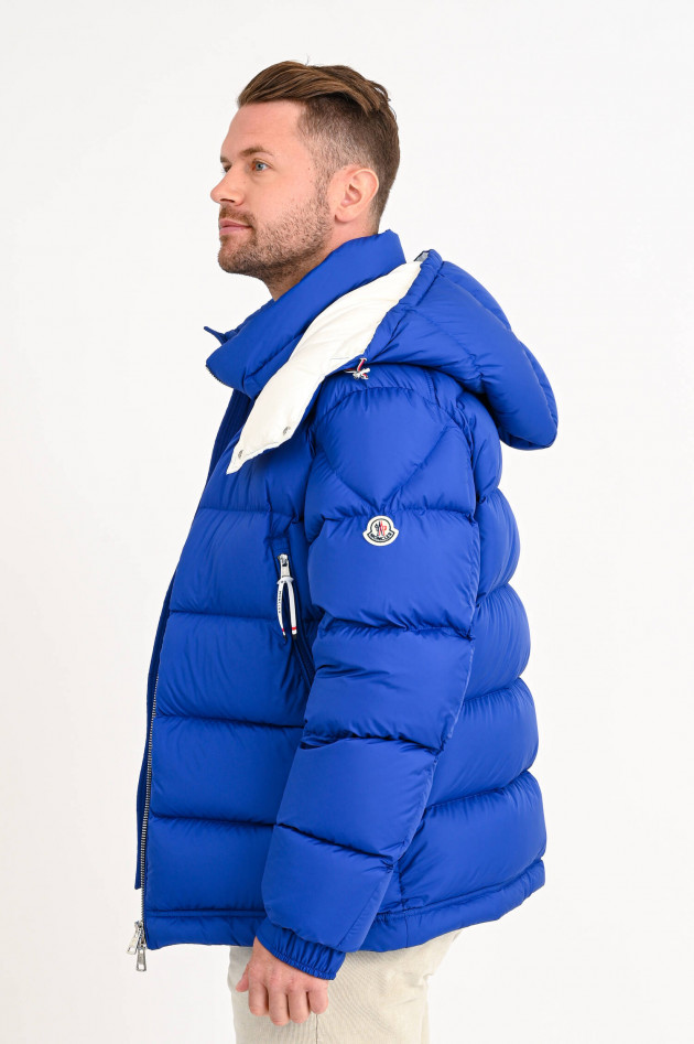 Moncler Daunenjacke POIRIER in Mittelblau