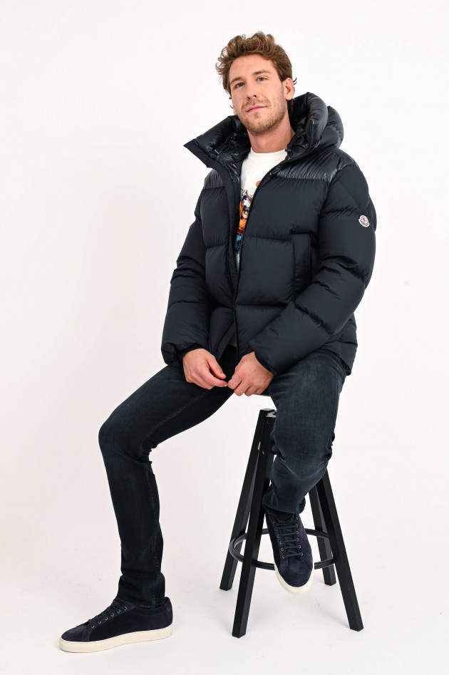 Moncler Daunenstepp-Jacke DAMAVAND in Navy