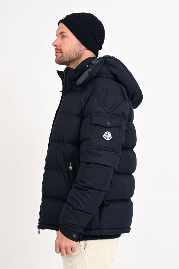 Moncler Daunenstepp-Jacke MONTEGENEVRE in Navy