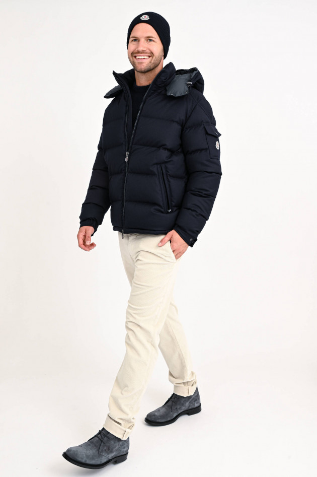 Moncler Daunenstepp-Jacke MONTEGENEVRE in Navy