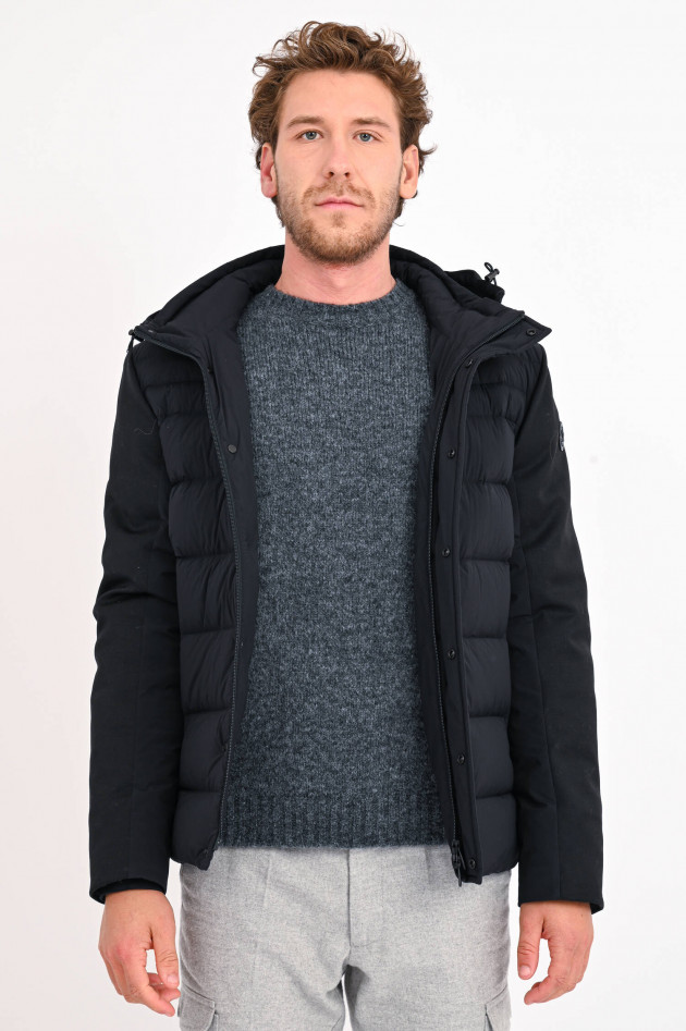 Moncler Daunenstepp-Jacke LETERRIER in Schwarz