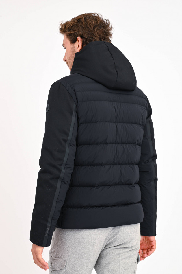Moncler Daunenstepp-Jacke LETERRIER in Schwarz