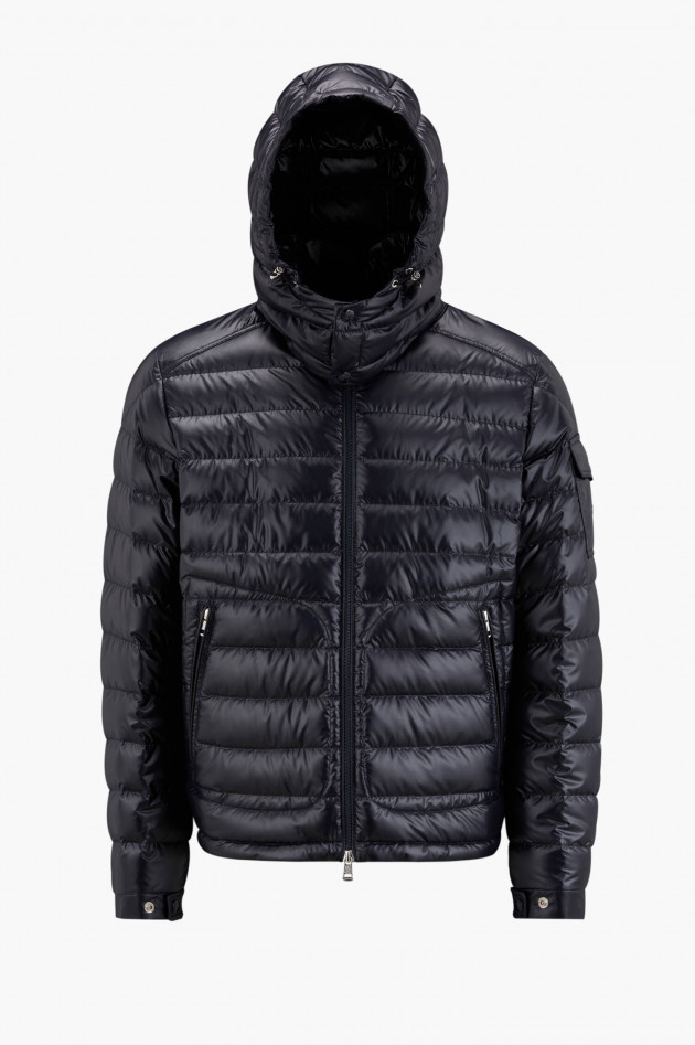 Moncler Kurze Daunenjacke LAUROS in Navy