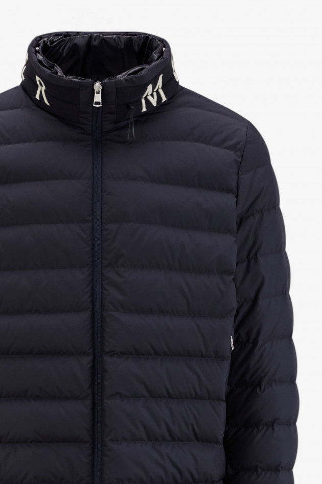 Moncler Kurze Daunenjacke AKIO in Navy