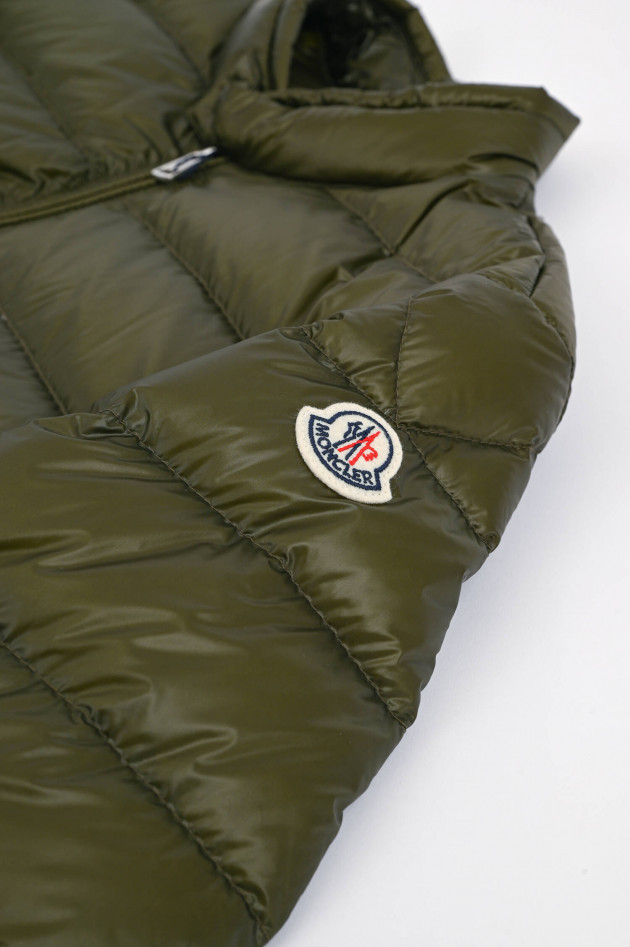 Moncler Leichte Daunenjacke ACORUS in Oliv