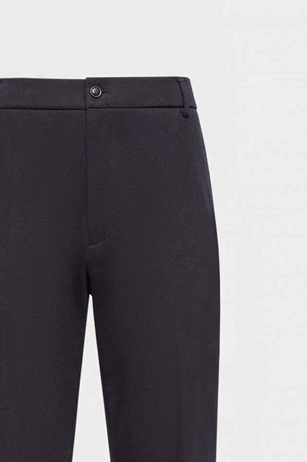 Moncler Hose aus Baumwolljersey in Dunkelblau