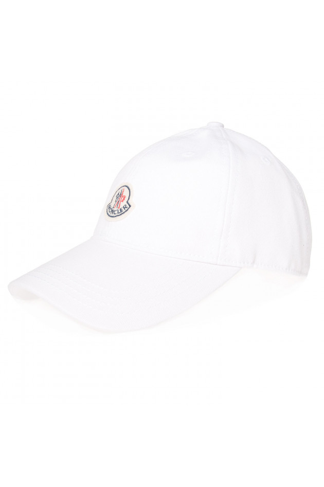 Moncler Schildkappe in Weiß