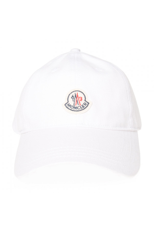 Moncler Schildkappe in Weiß