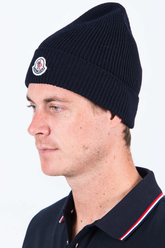 Moncler Beanie in Navy