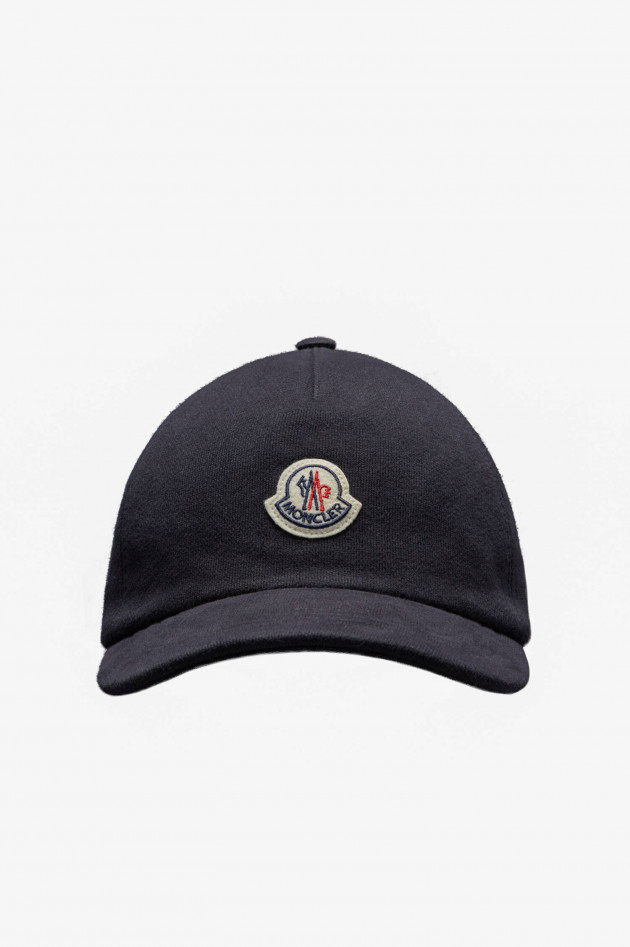 Moncler Basecap mit Logo in Navy