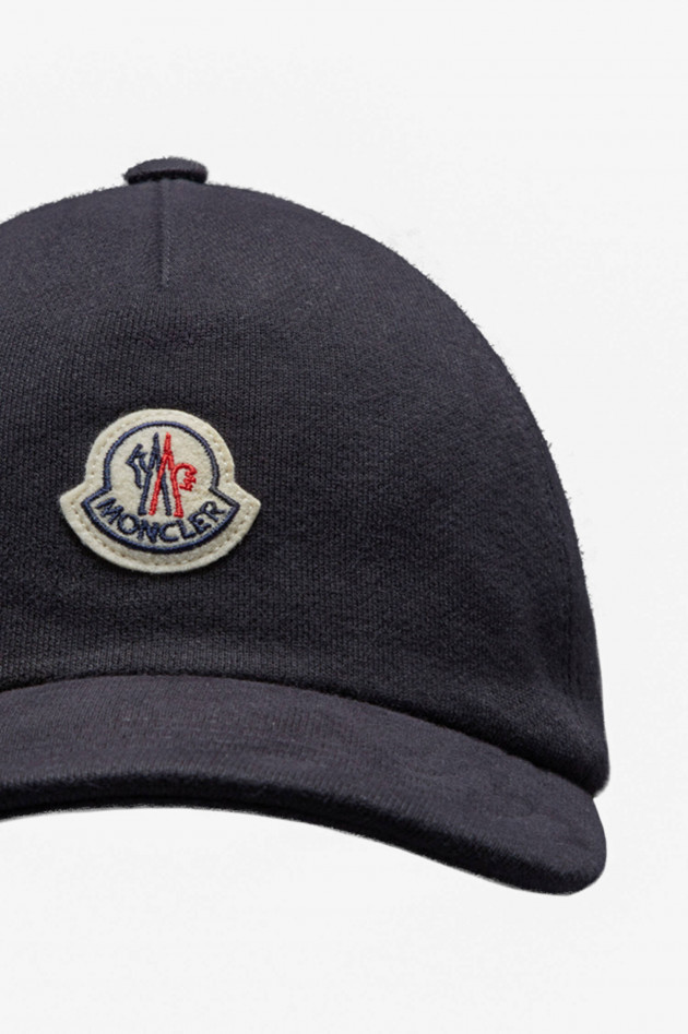 Moncler Basecap mit Logo in Navy