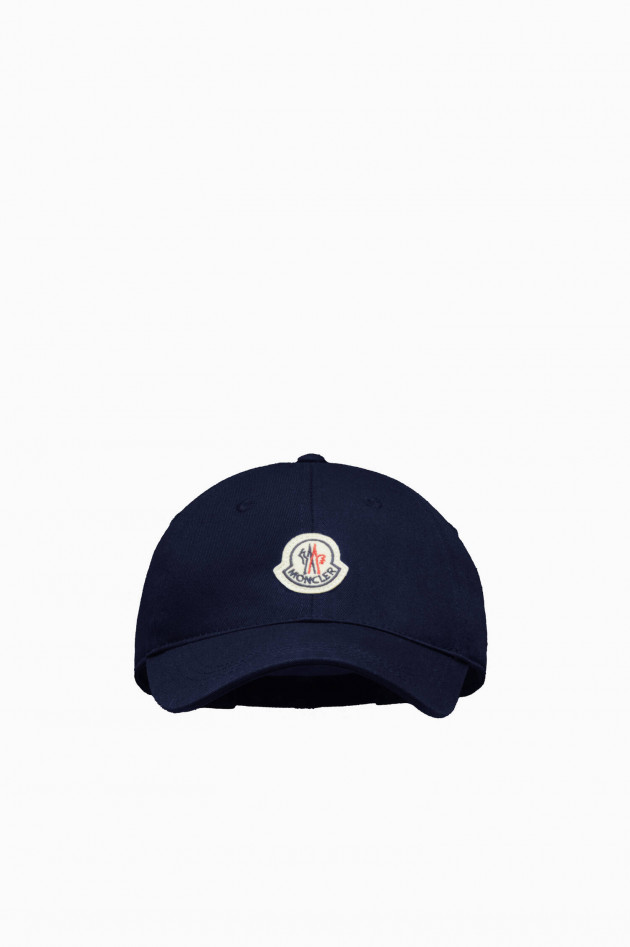 Moncler Basecap mit Logo in Navy