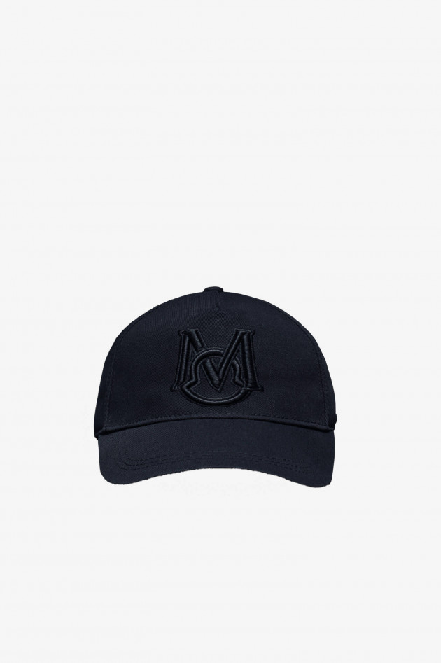 Moncler Basecap mit Logo in Navy