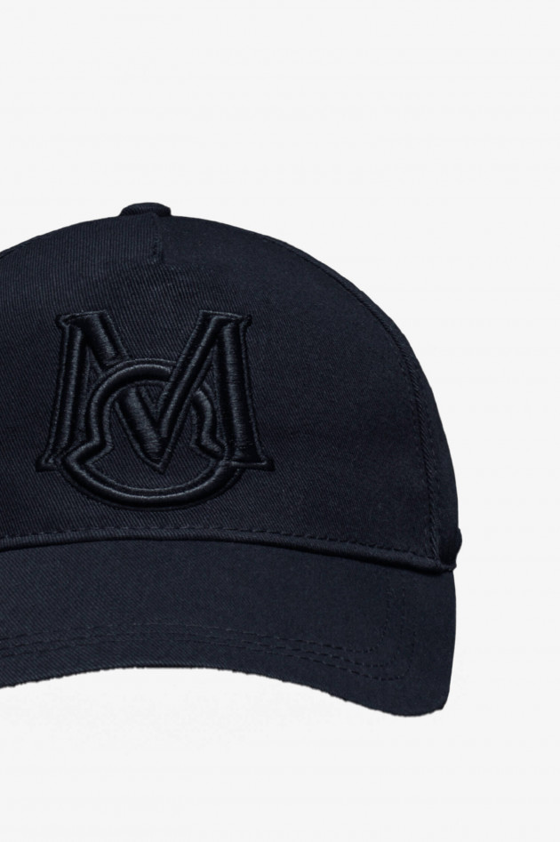 Moncler Basecap mit Logo in Navy