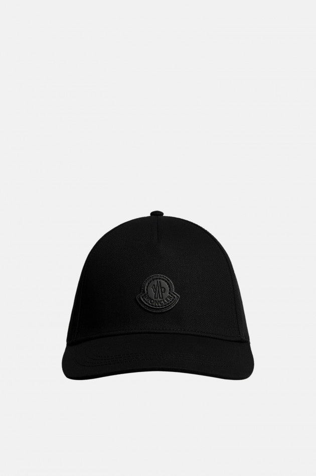 Moncler Basecap in Schwarz