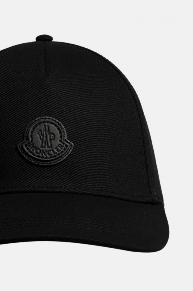 Moncler Basecap in Schwarz