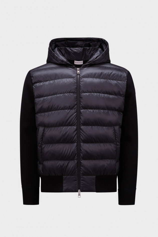 Moncler Hybrid Jacke in Schwarz