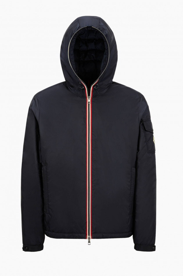 Moncler Daunenjacke EVETTES mit Kontrastdetails in Navy