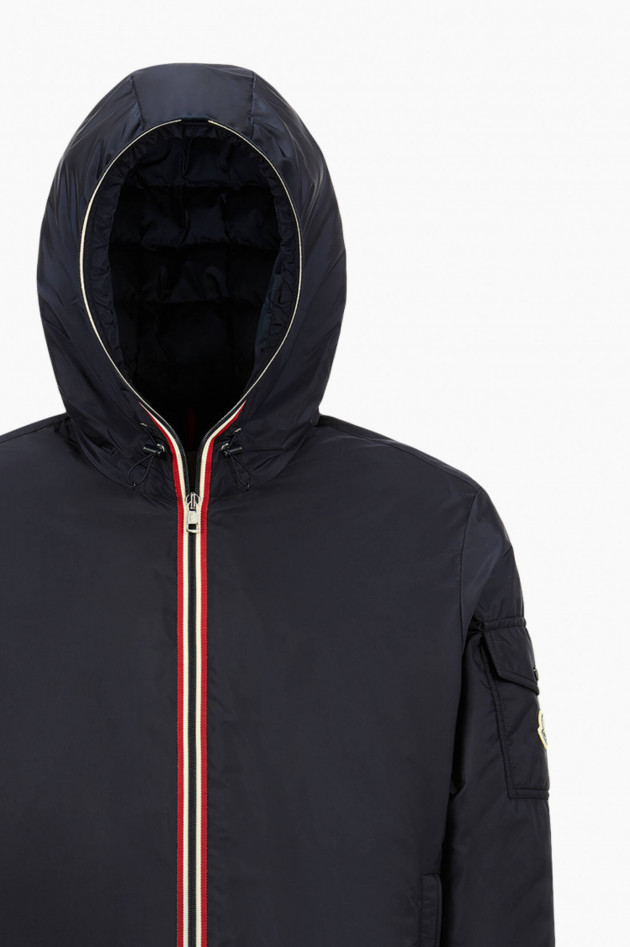 Moncler Daunenjacke EVETTES mit Kontrastdetails in Navy