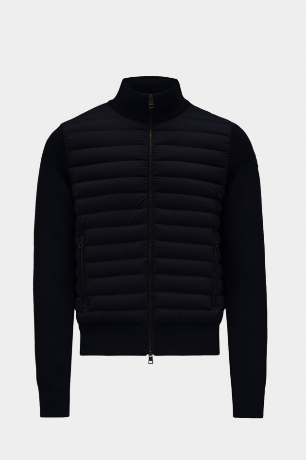 Moncler Hybrid Daunenjacke in Navy
