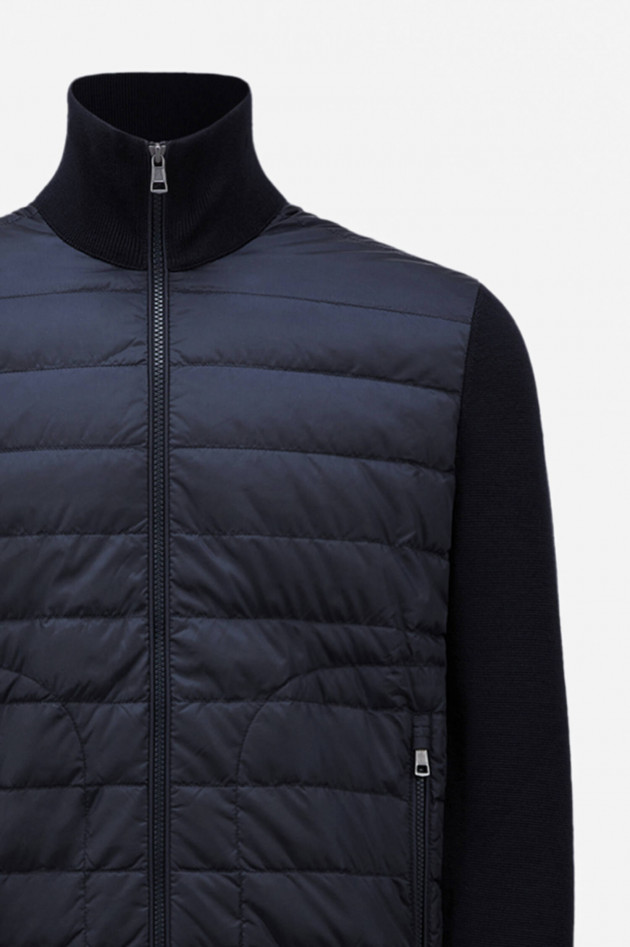 Moncler Hybrid Daunenjacke CARDIGAN in Marine