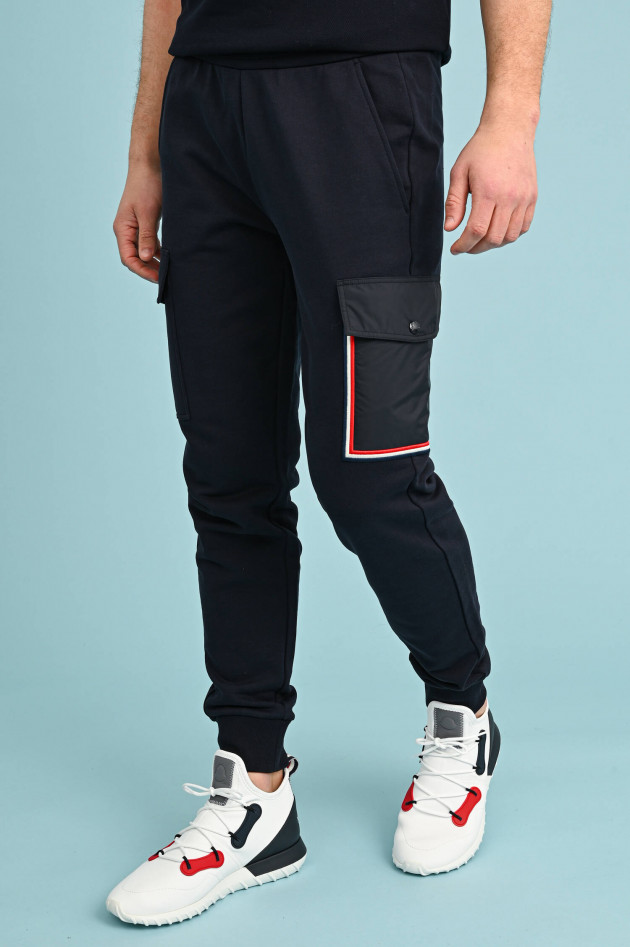 Moncler Sweatpants mit Cargo-Taschen in Navy