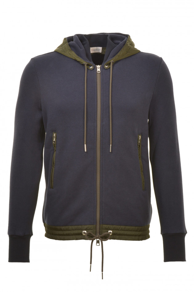 Moncler Kapuzenjacke in Navy