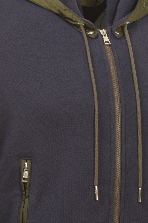 Moncler Kapuzenjacke in Navy