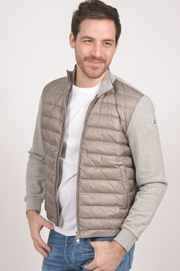Moncler Sweatjacke in Grau