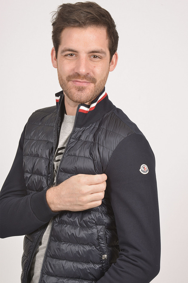 Moncler Sweatjacke in Navy