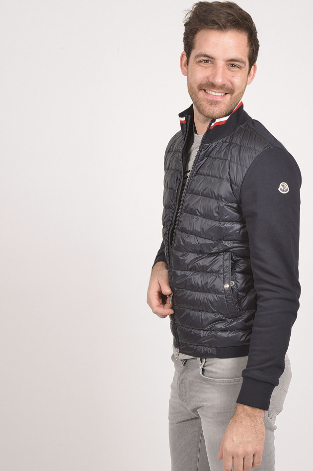 Moncler Sweatjacke in Navy