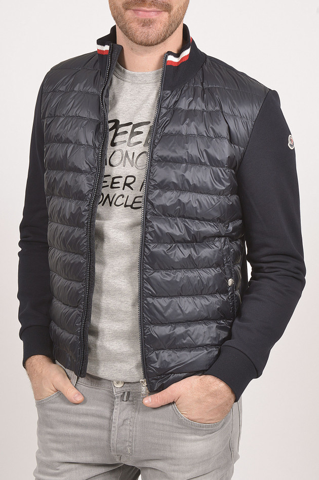 Moncler Sweatjacke in Navy
