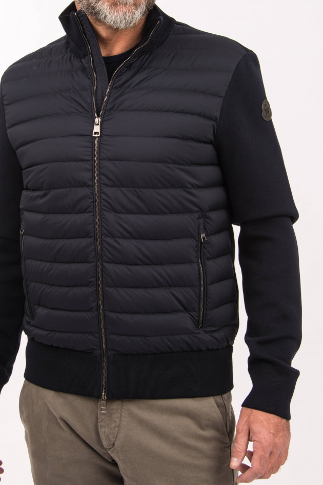 Moncler Jersey-Daunenjacke CARDIGAN in Midnight