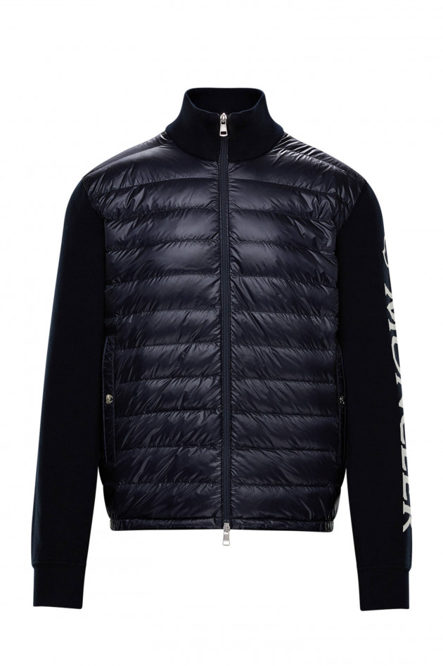 Moncler Jersey-Jacke CARDIGAN TRICOT in Navy