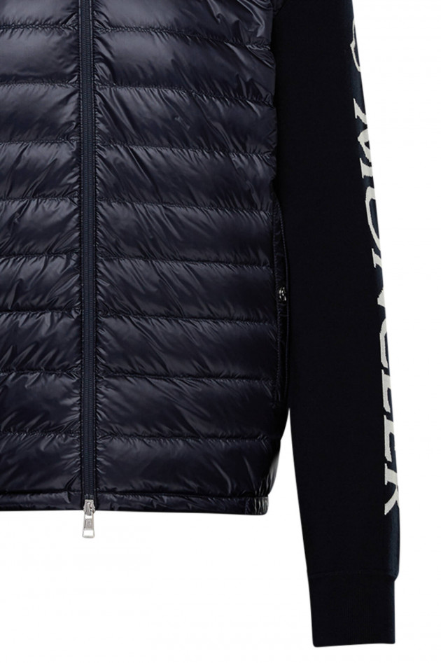 Moncler Jersey-Jacke CARDIGAN TRICOT in Navy