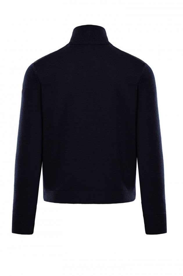 Moncler Jacke mit Dauneneinsatz in Navy